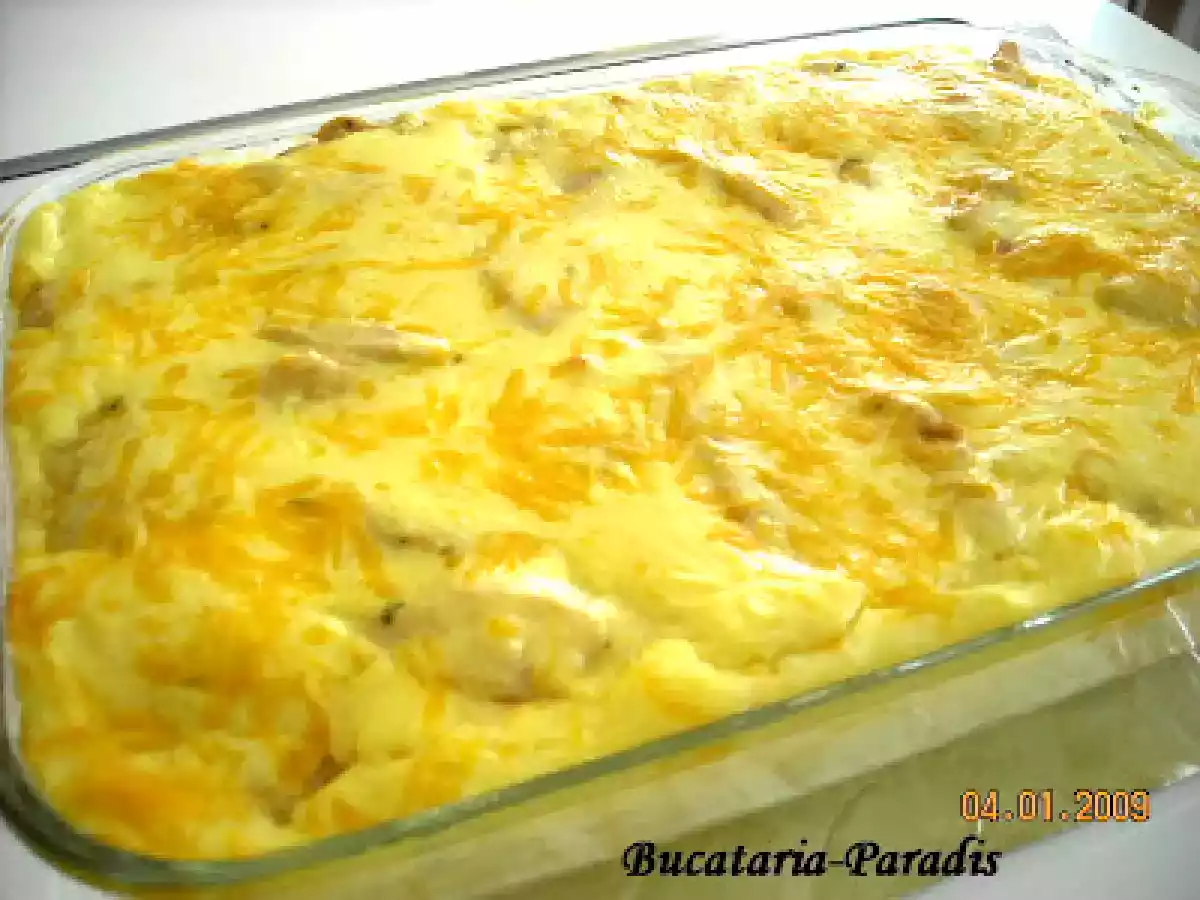 PIEPT DE PUI GRATINAT