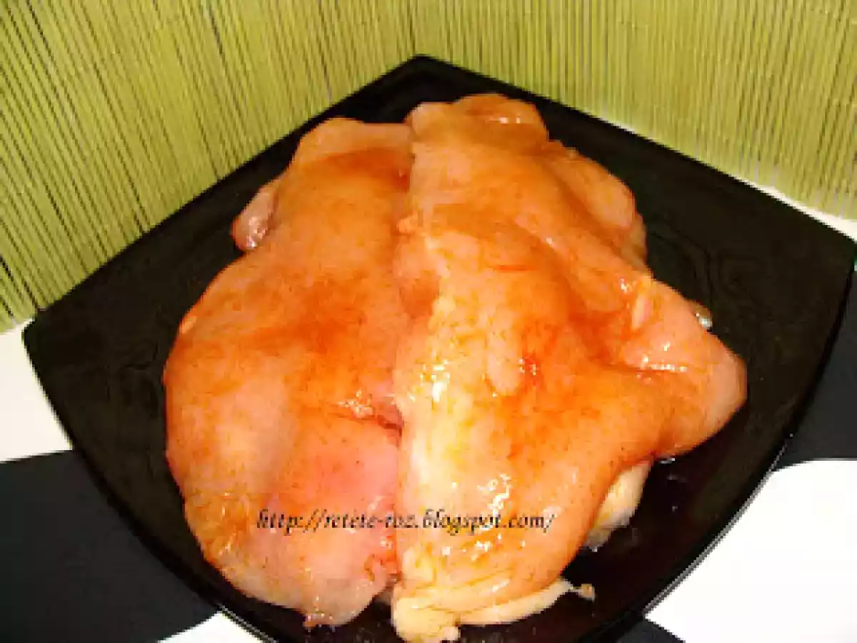 Piept de pui grillat cu legume si sos Bechamel - poza 5