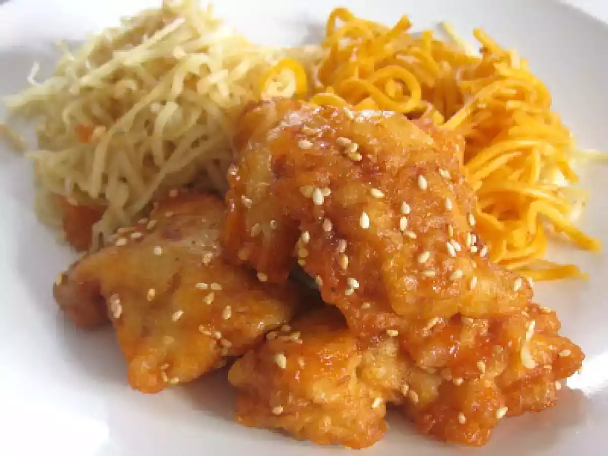 Piept de pui pseudo general Tao