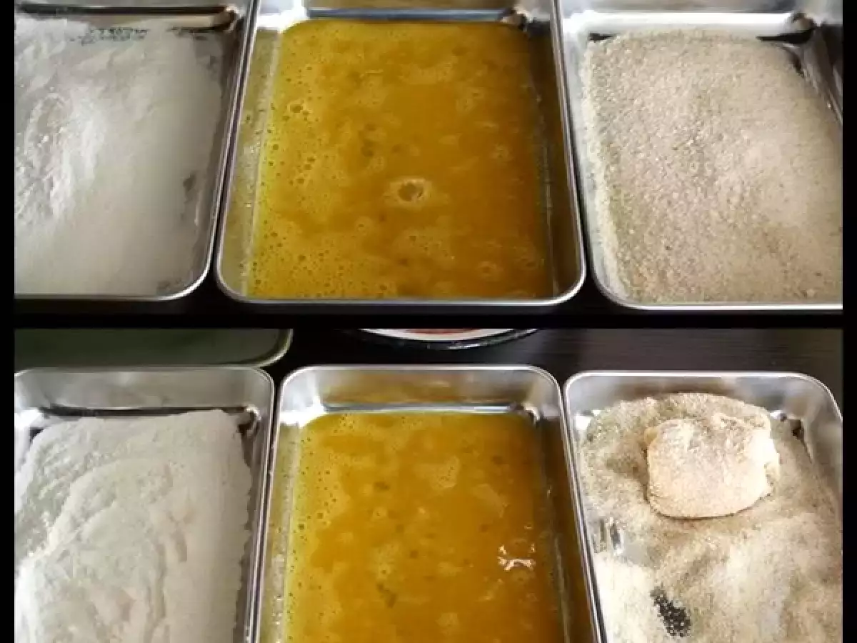 Piept de pui umplut cu crema de branza - poza 6