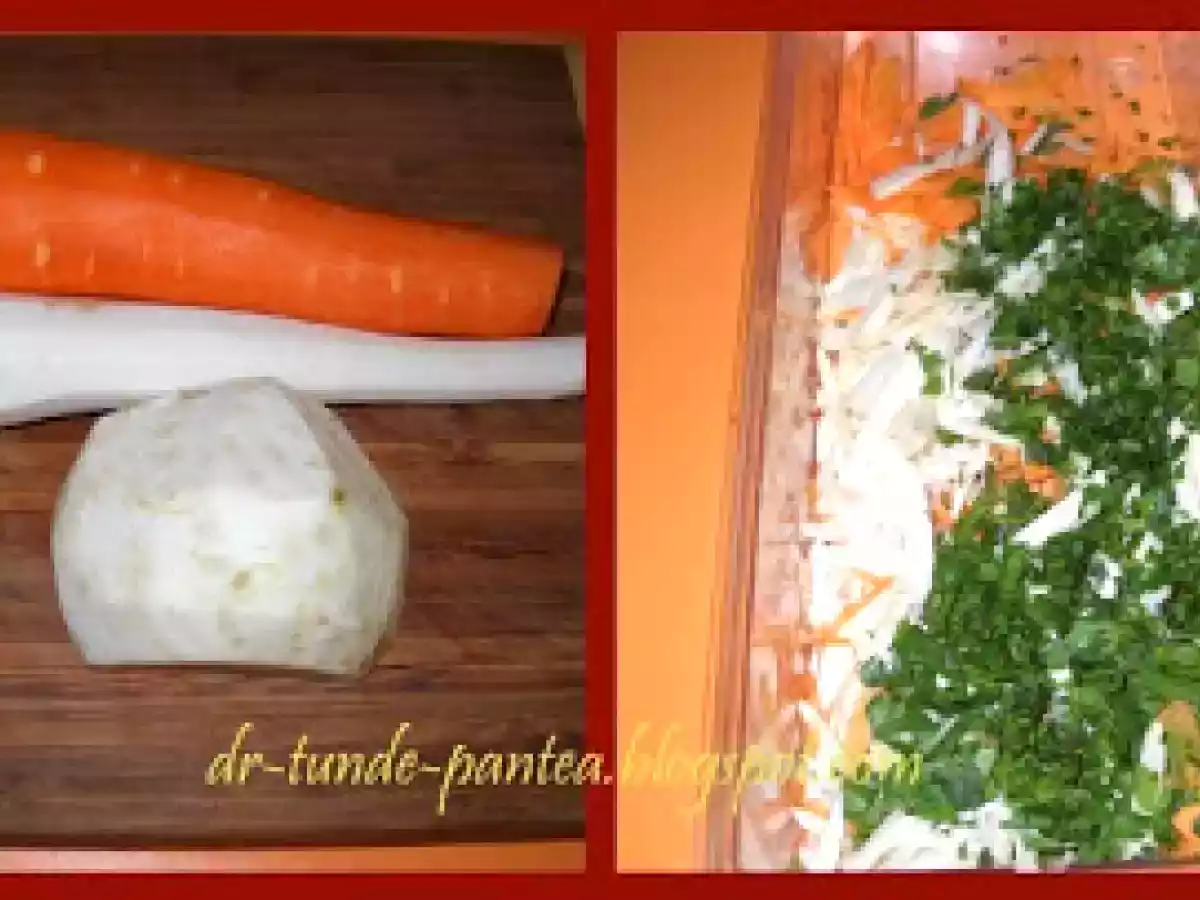 Piept de pui umplut cu legume - poza 3