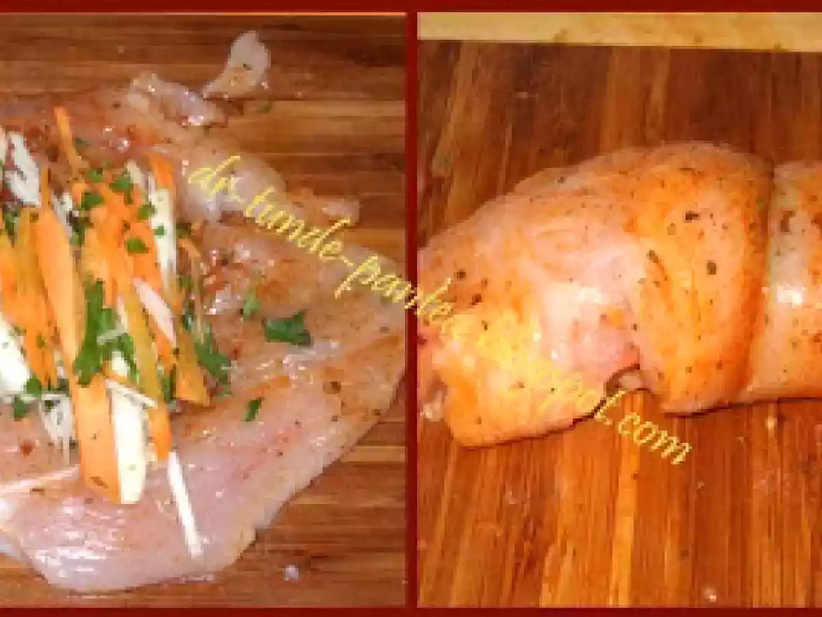 Piept de pui umplut cu legume - poza 4