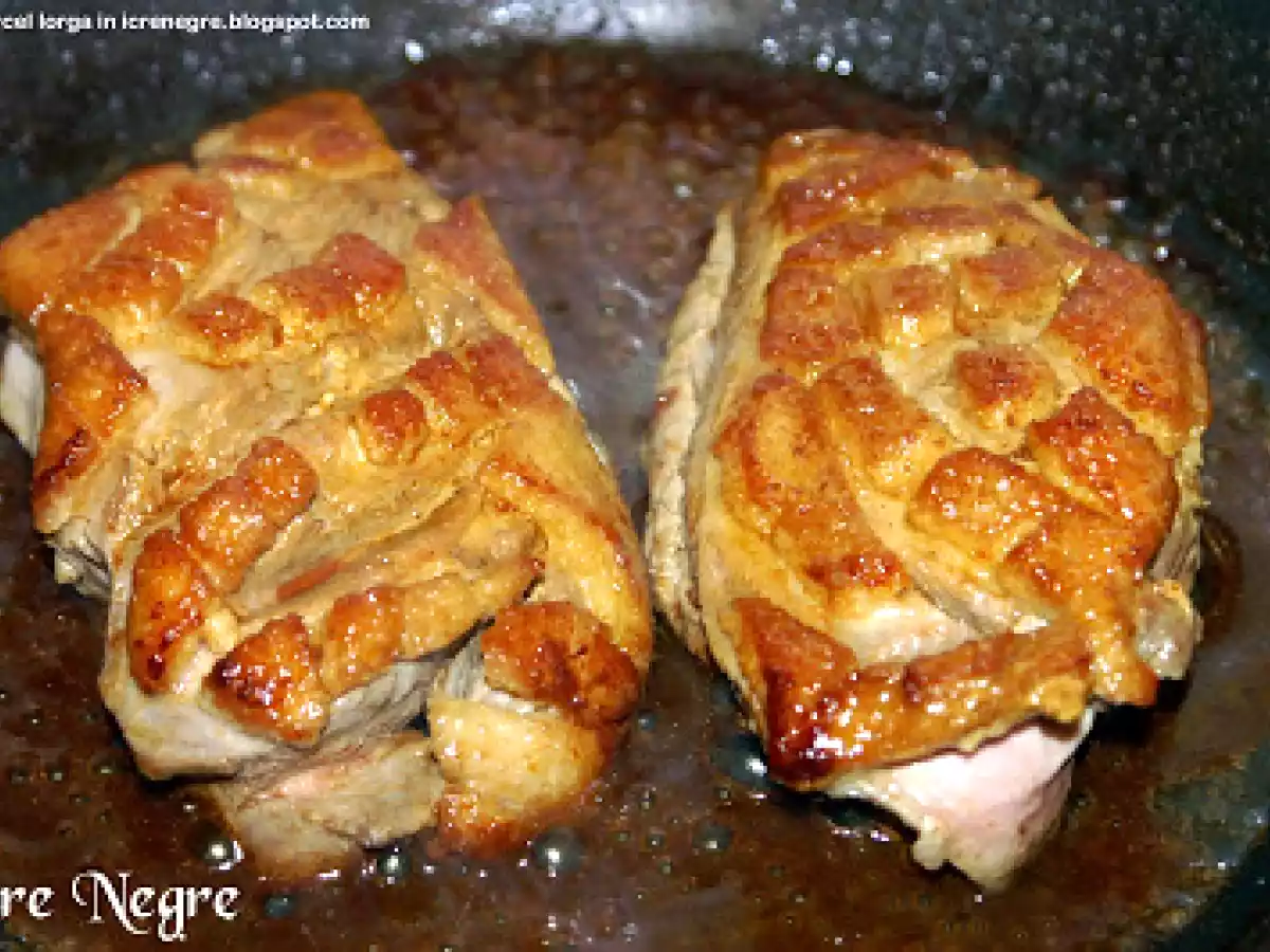 Piept de ra cu sos de portocale