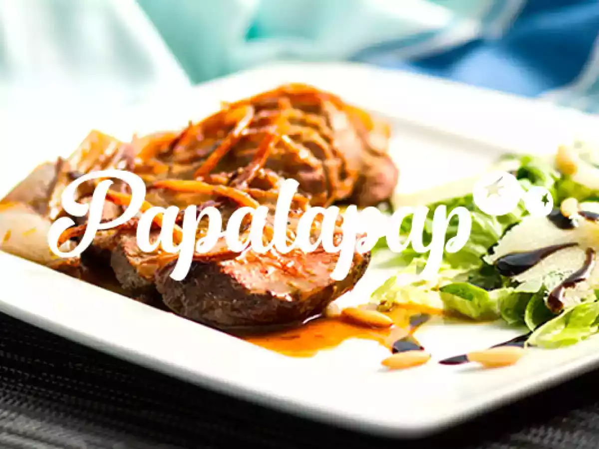 Piept de rață cu portocală și miere (reteta video)