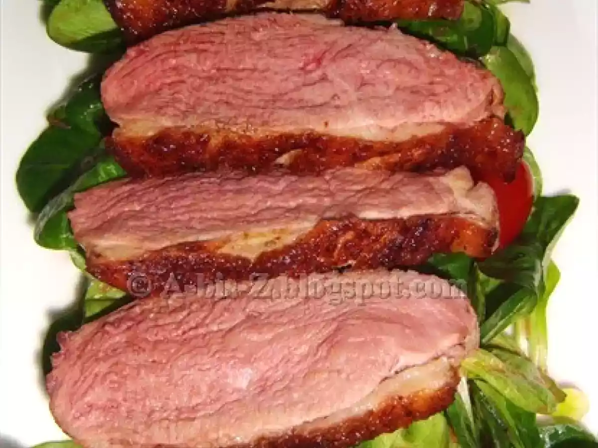 Piept de rata cu salata - poza 3