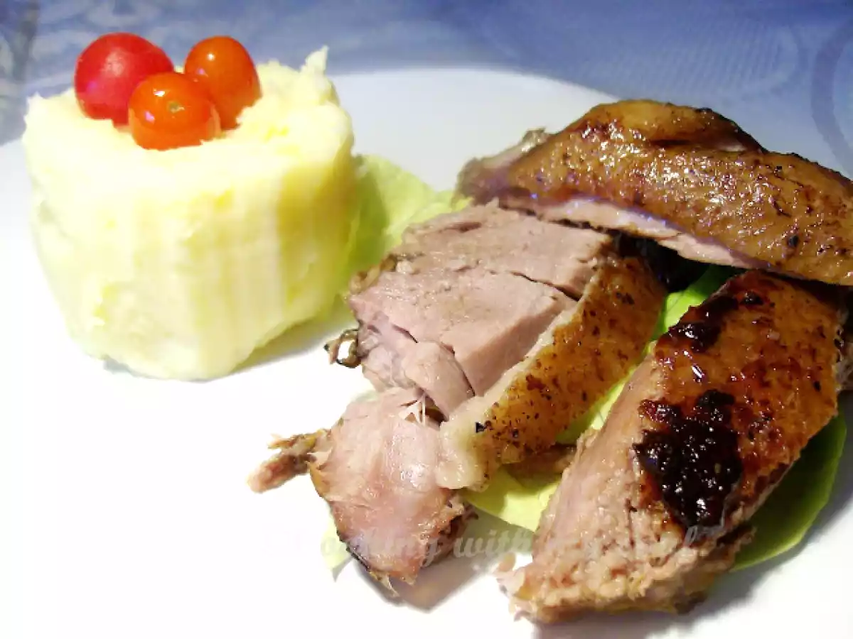 Piept de rata in vid (Duck breast sous vide) - poza 2