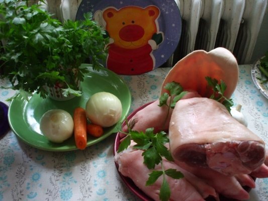 Piftie de porc portionata - Rețetă Petitchef