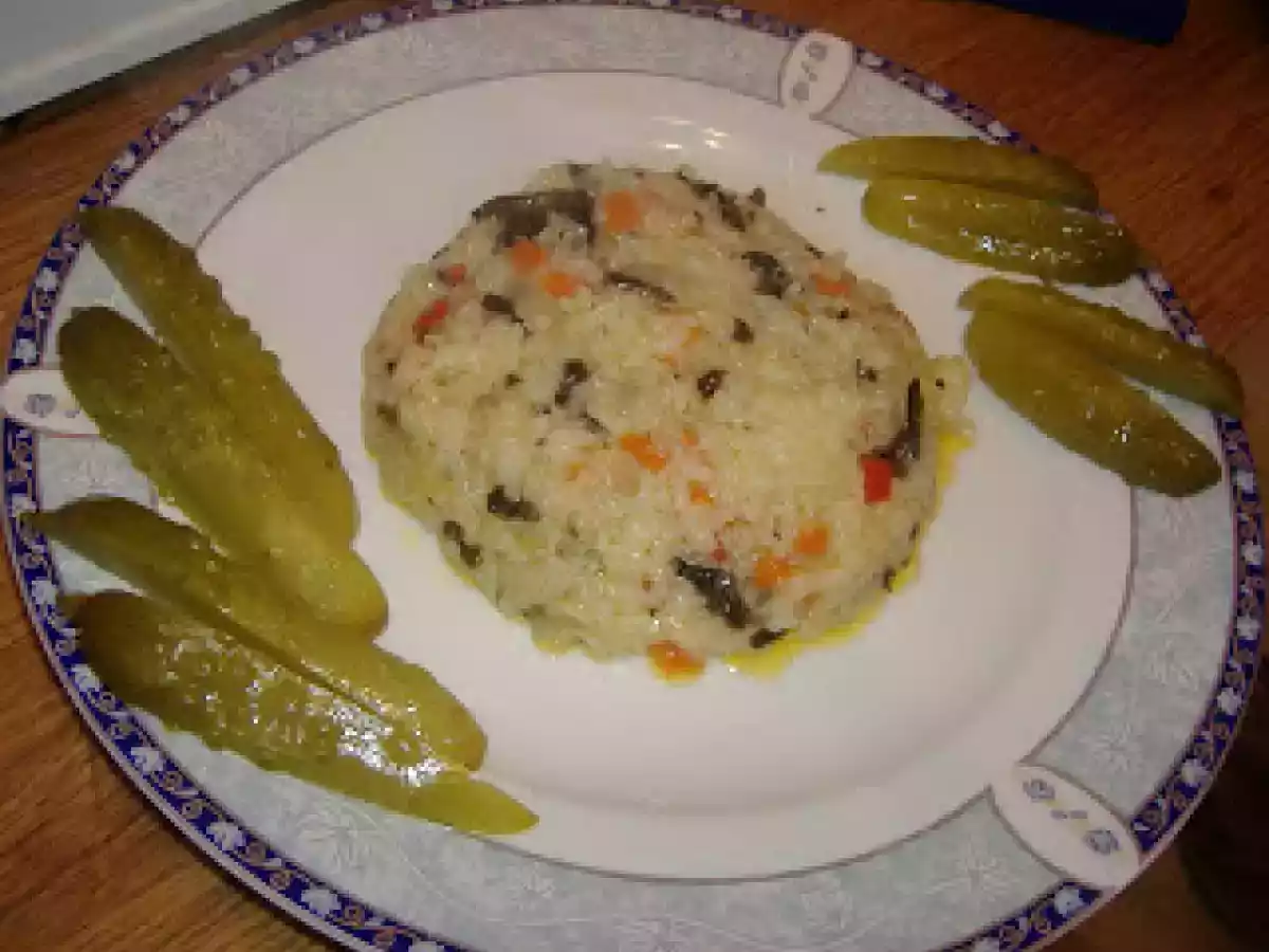 Pilaf cu ciuperci