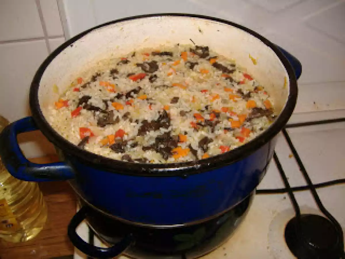 Pilaf cu ciuperci - poza 3