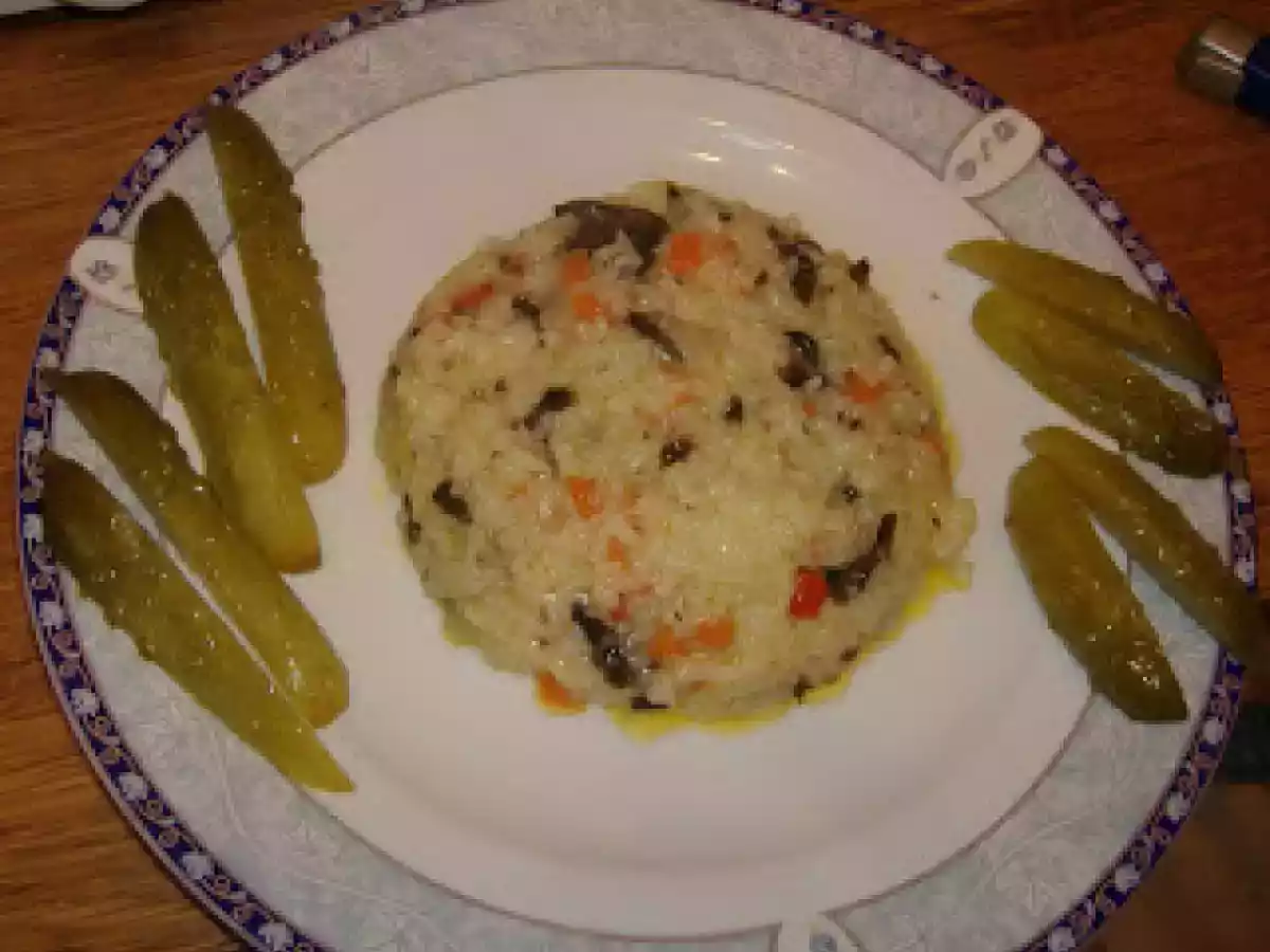 Pilaf cu ciuperci - poza 6