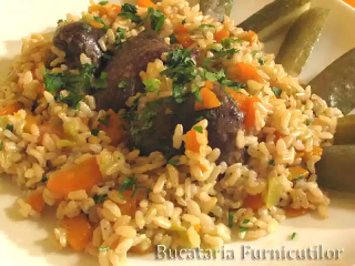 Pilaf cu Inimi de Curcan - poza 3