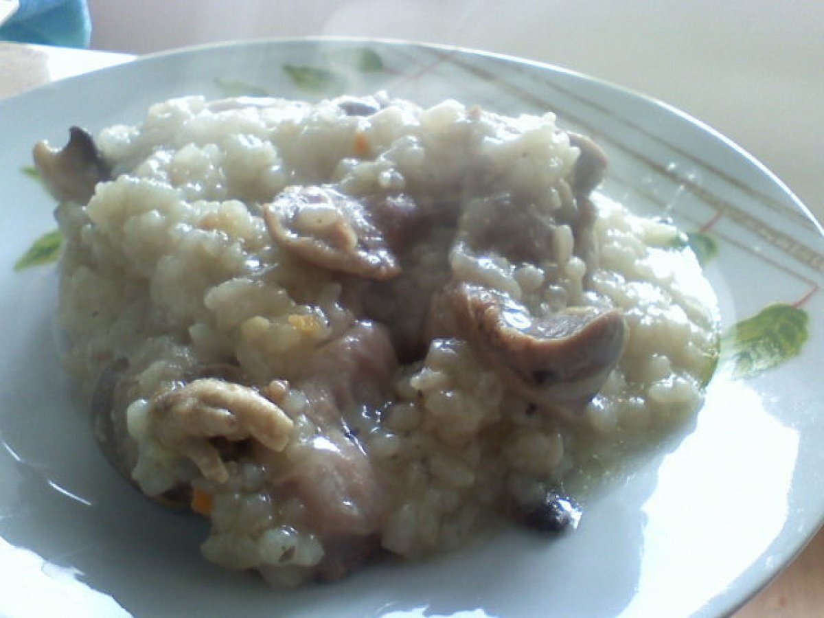 Pilaf cu pipote si inimi Rețetă Petitchef