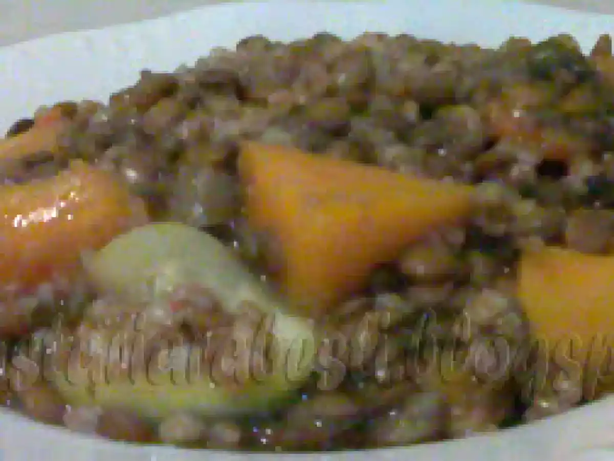 Pilaf de linte si bulgur cu dovlecei - poza 2