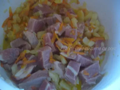 Pilaf de orez cu carne de porc - poza 4