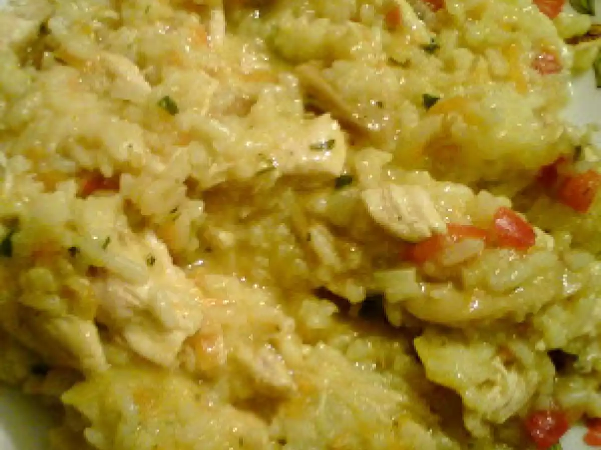 Pilaf de orez cu pui si ciuperci - poza 2