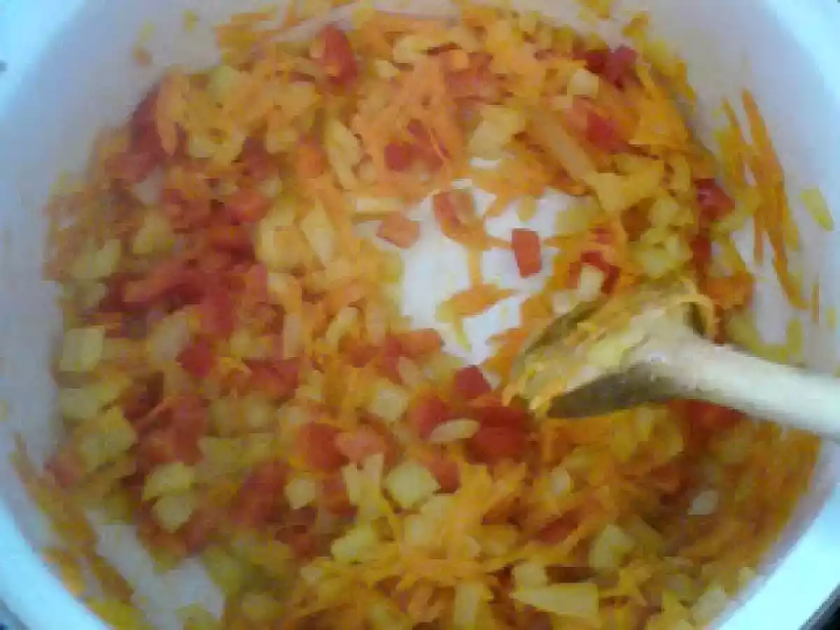 Pilaf de orez cu pui si ciuperci - poza 3