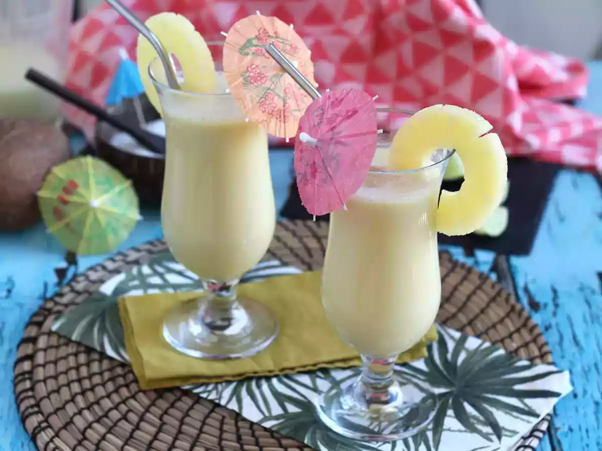 Piña colada fără alcool