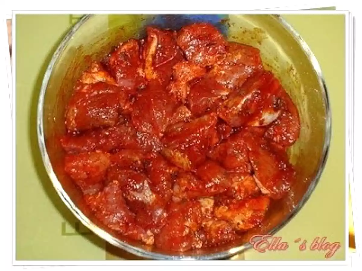 Pinchos morunos (Frigarui de porc marinate) - poza 5