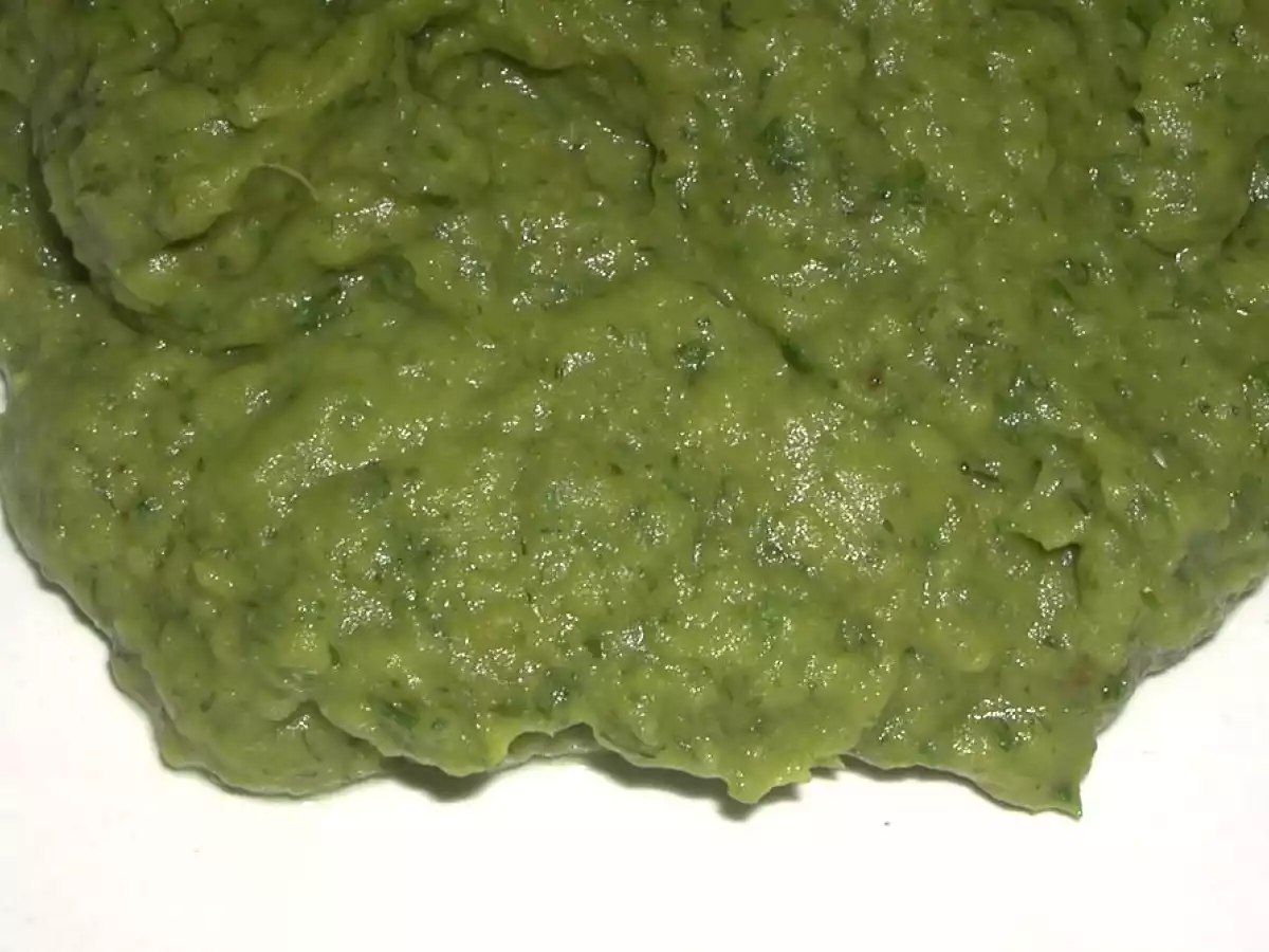 Piure de mazare cu leurda - poza 3