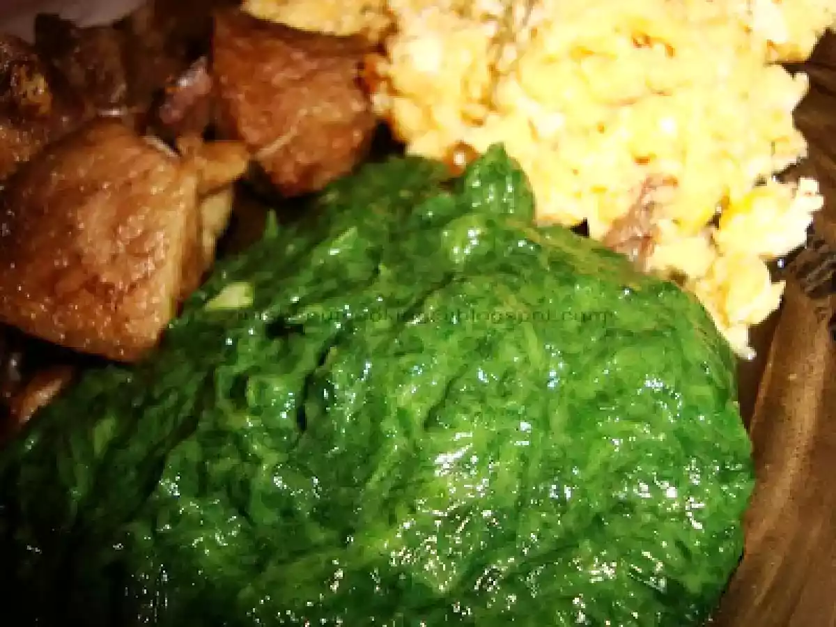 Piure de spanac - poza 6