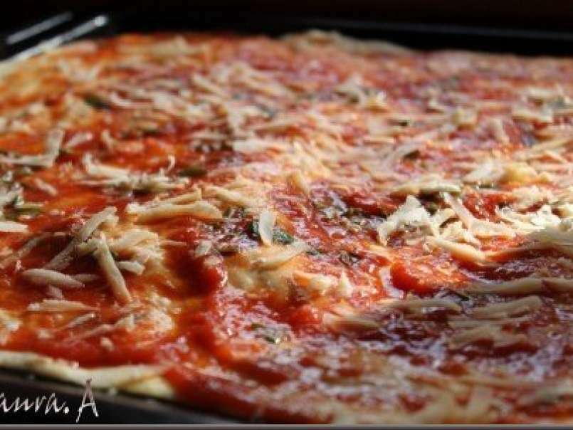 Pizza con zucchine (dovlecei) - poza 6