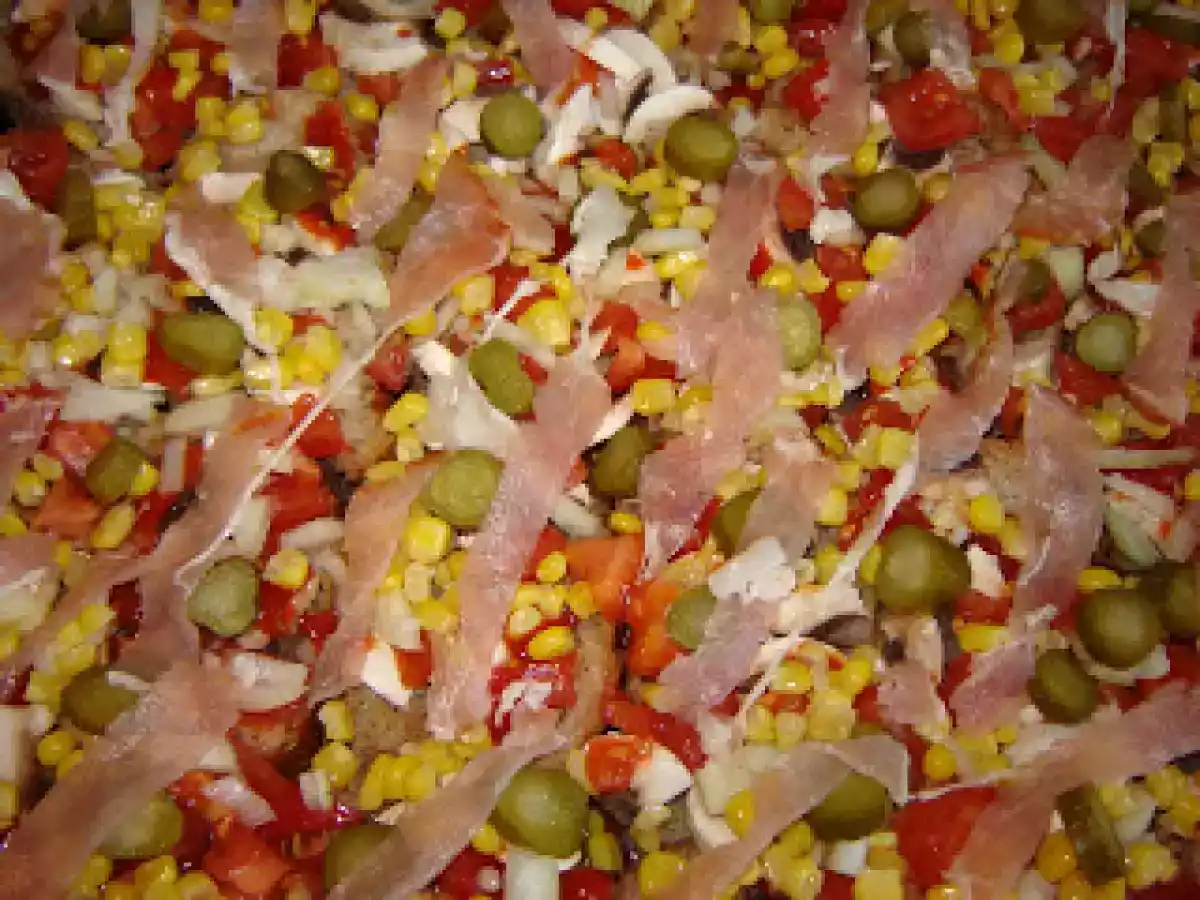 Pizza cu blat de paine