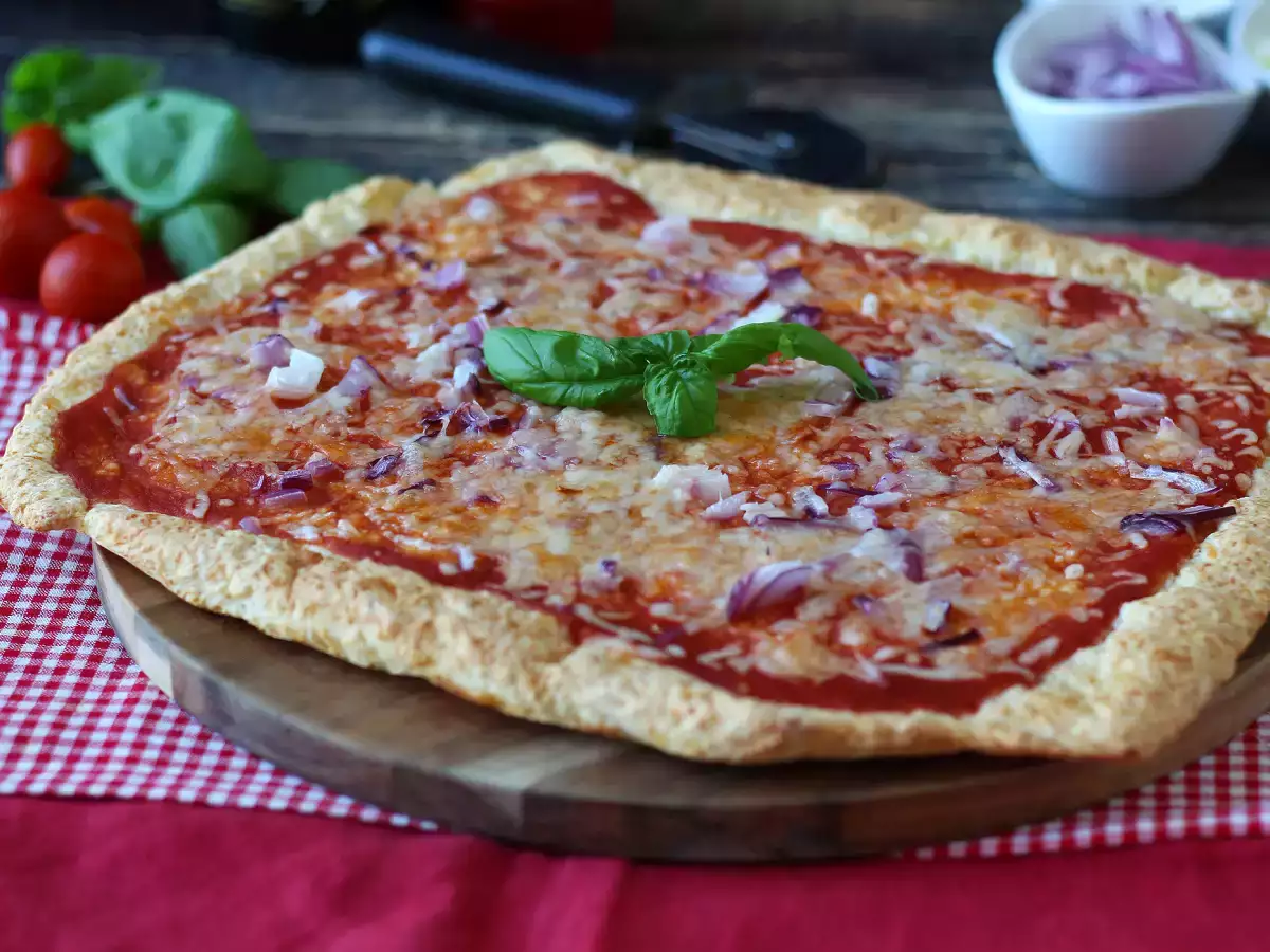 Pizza cu brânză cottage - poza 2