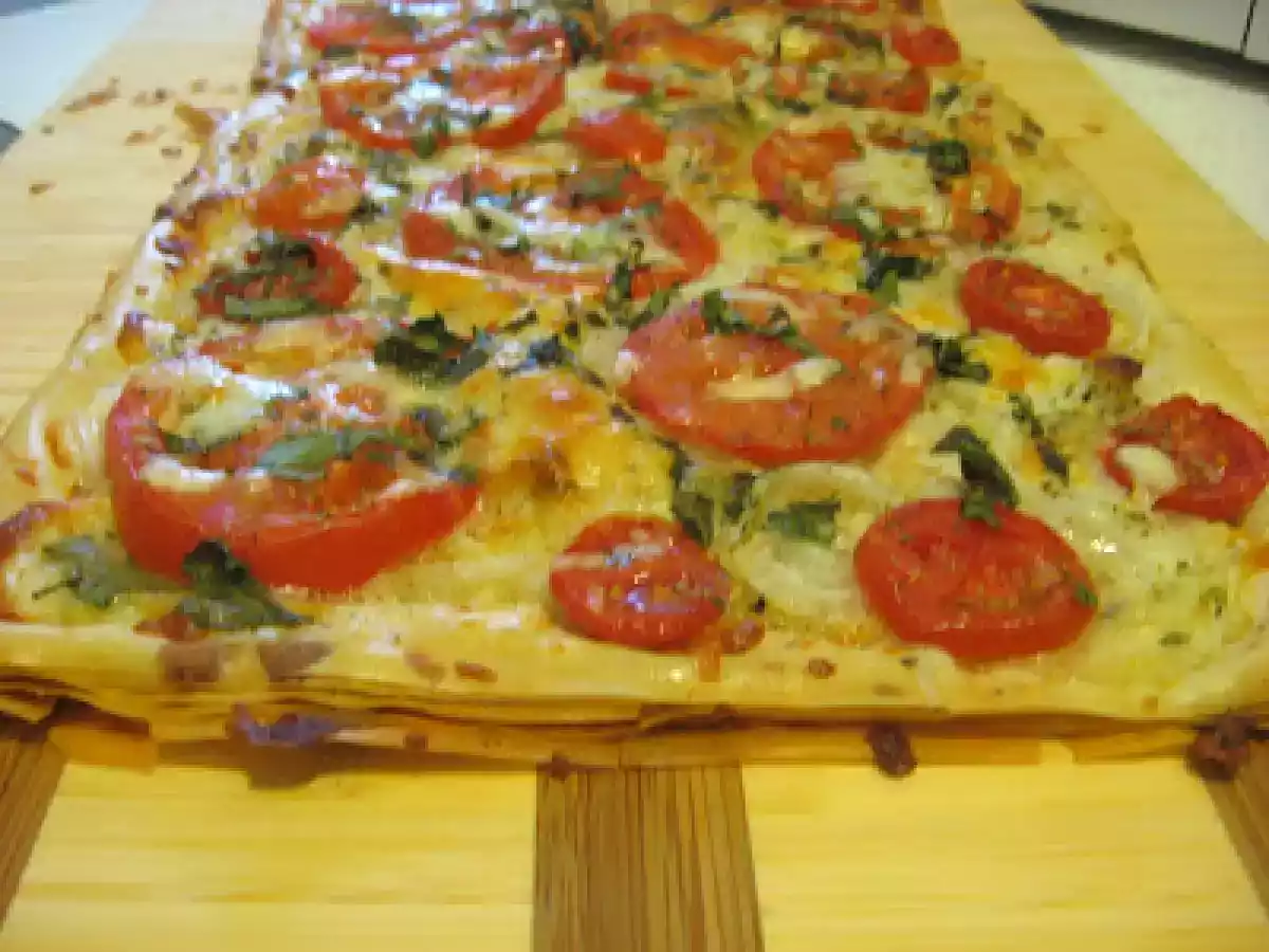 Pizza cu foi fillo - poza 2