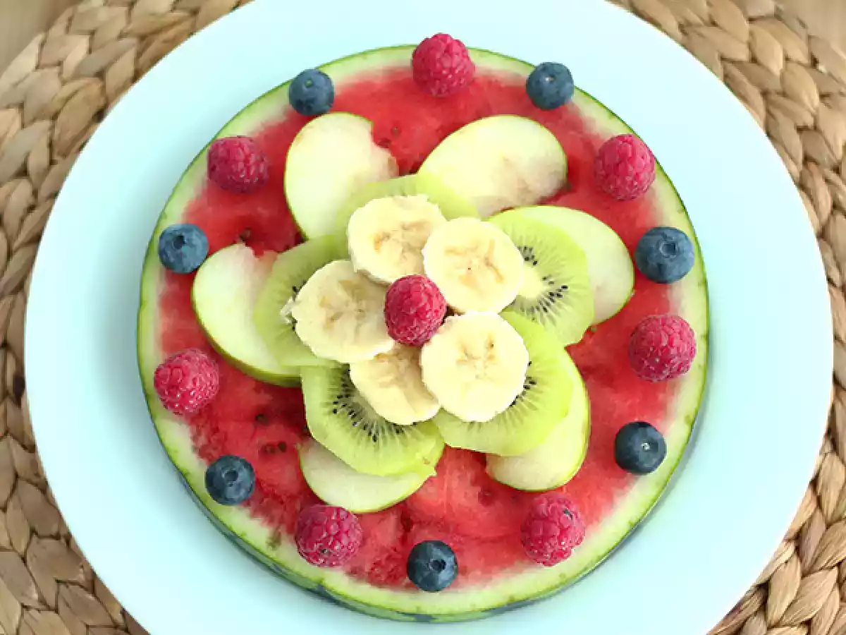 Pizza cu fructe - poza 2