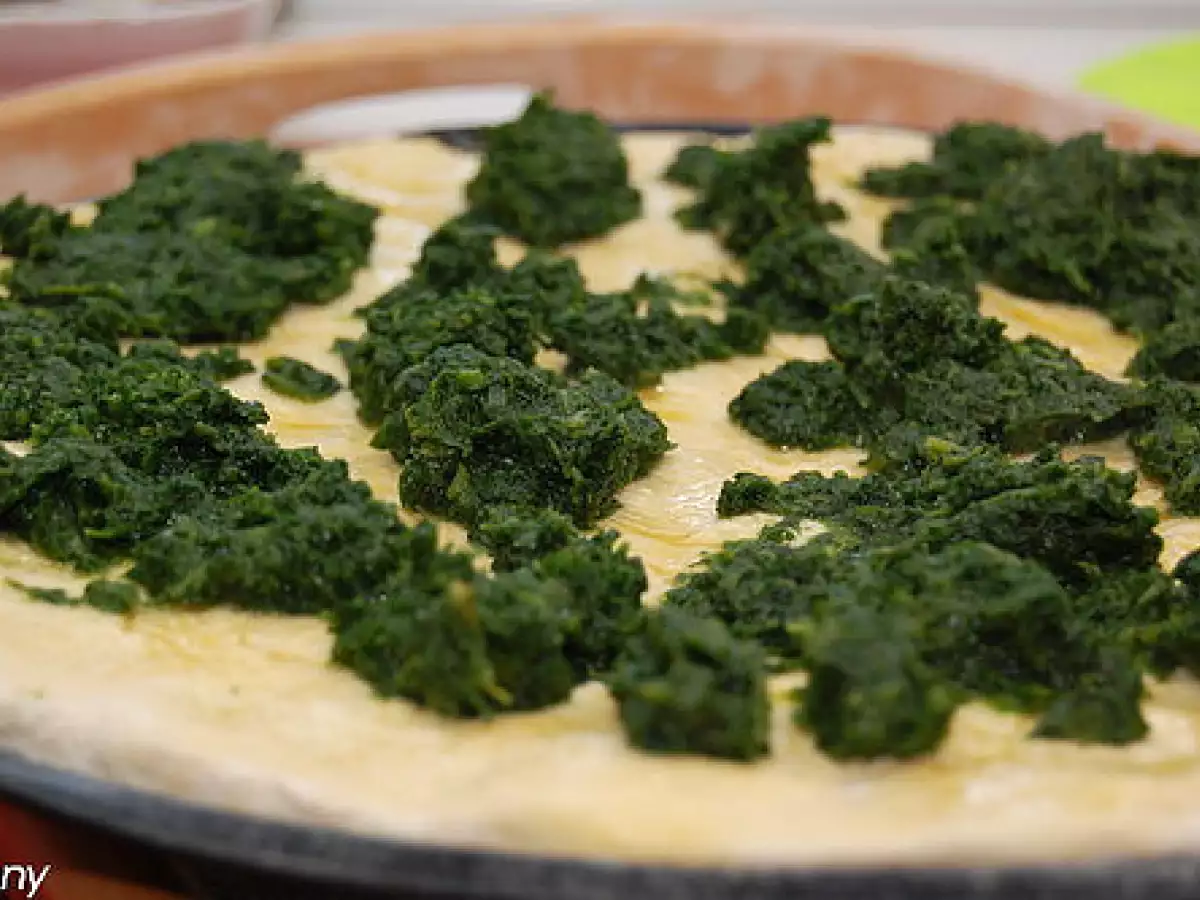 Pizza cu spanac si ricotta - poza 7