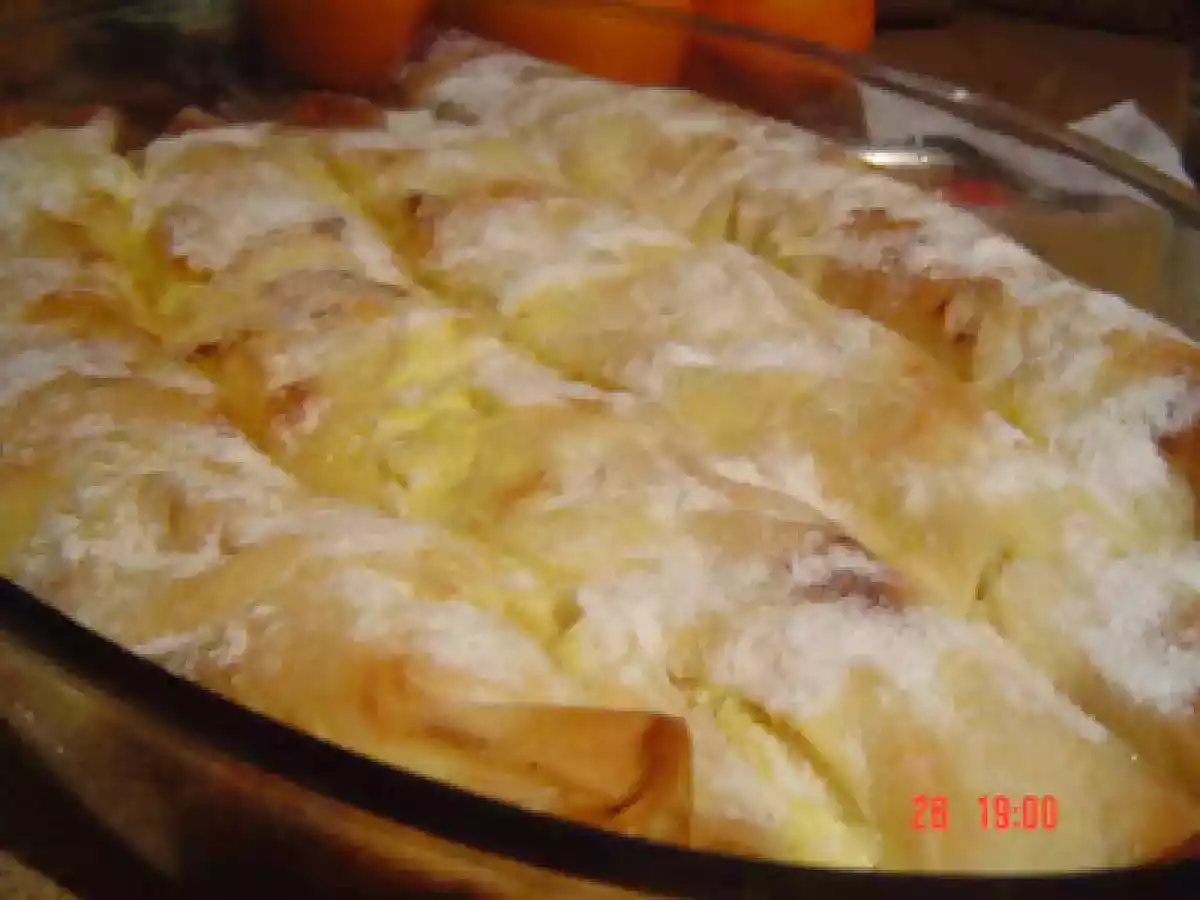 Placinta cu branza si caise uscate - poza 4