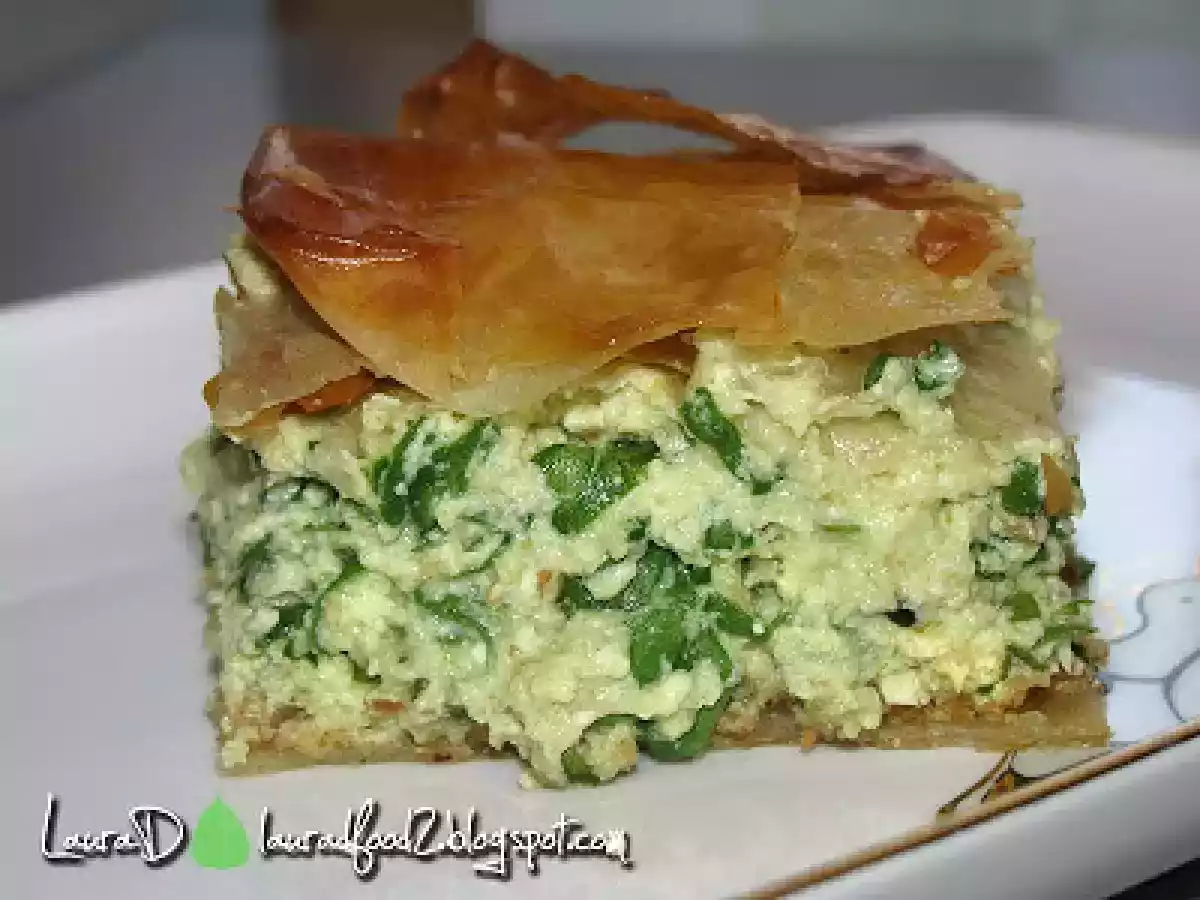 Placinta cu branza si spanac