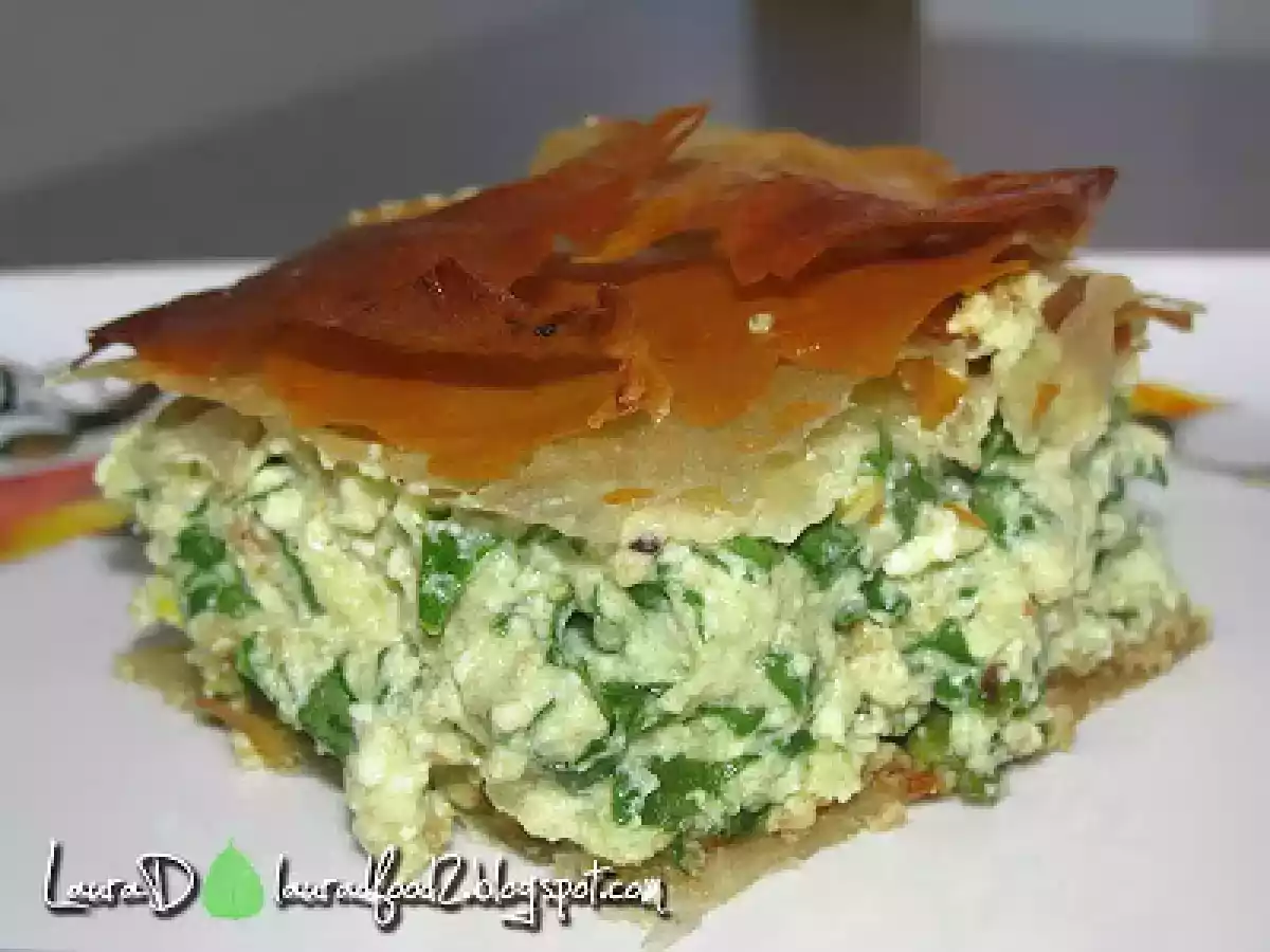 Placinta cu branza si spanac - poza 2