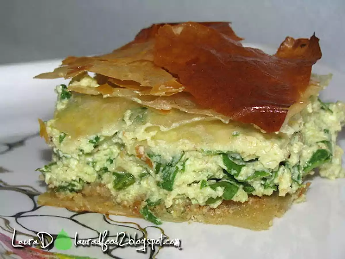 Placinta cu branza si spanac - poza 3