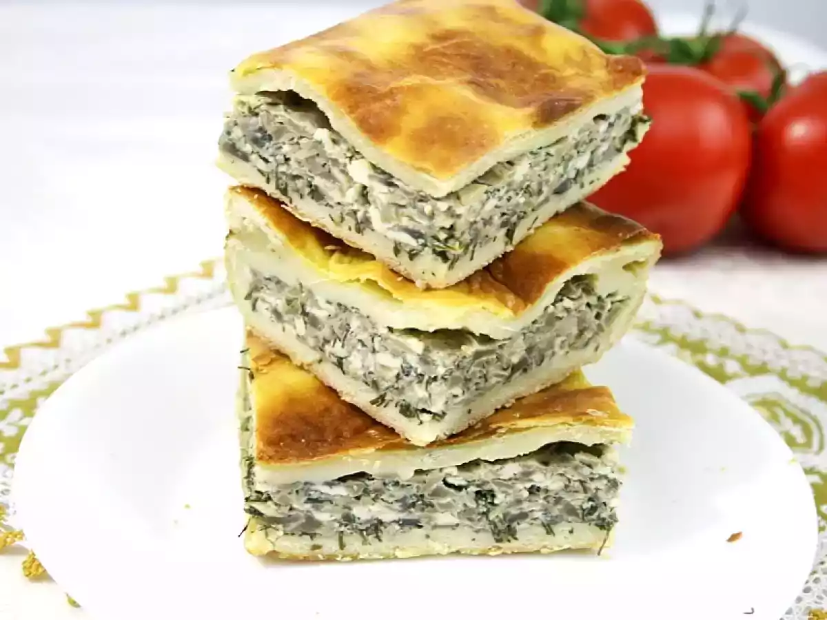 Placinta cu ciuperci si aluat de casa