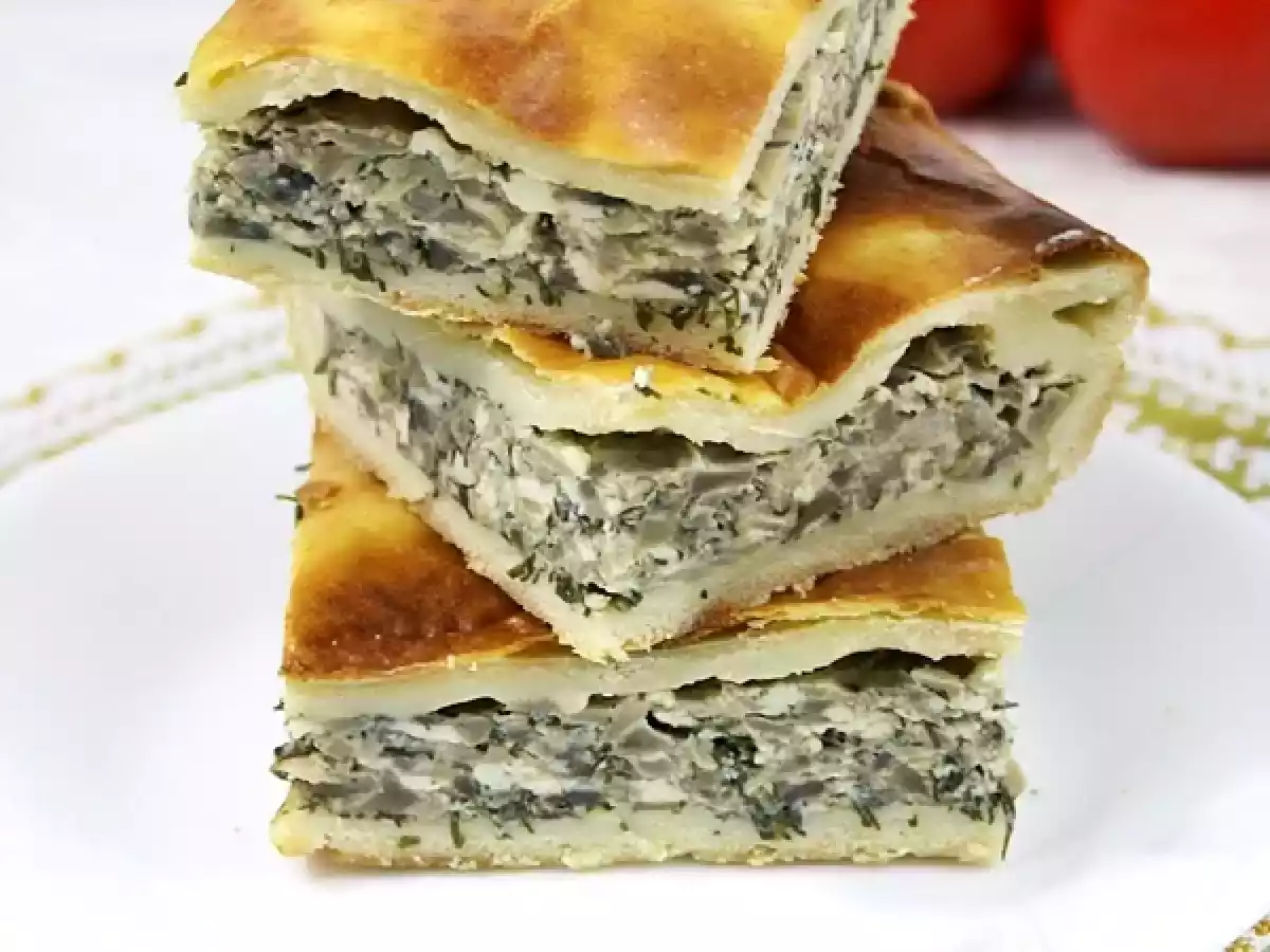 Placinta cu ciuperci si aluat de casa - poza 3