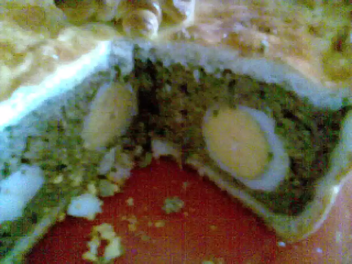 Placinta cu ficat si oua - Geta