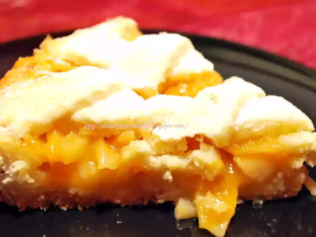 Placinta cu gutui si gem de caise - poza 2