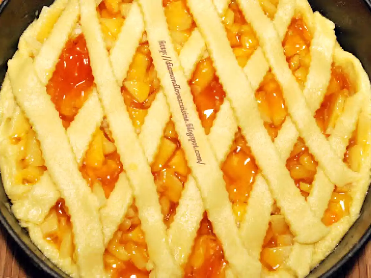 Placinta cu gutui si gem de caise - poza 12