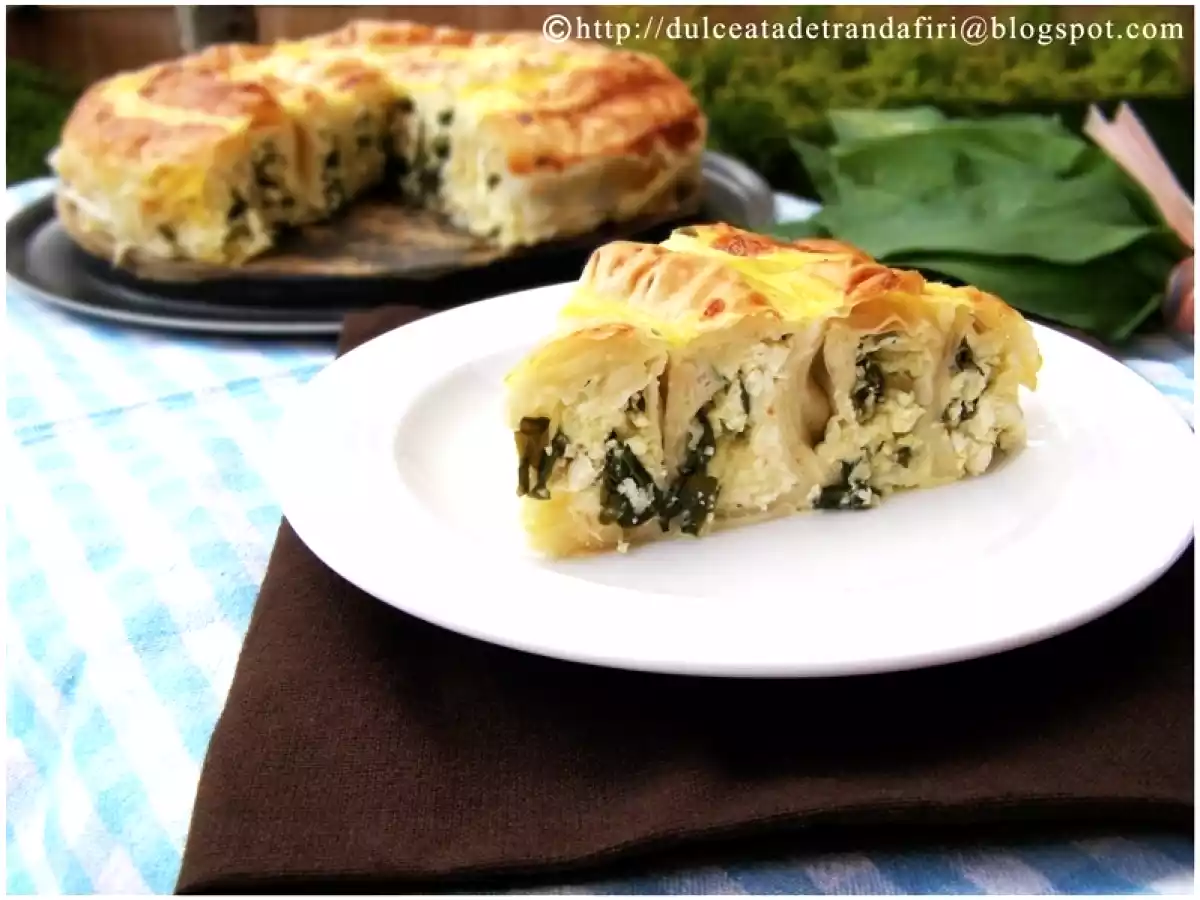 Placinta cu leurda si branza - poza 2