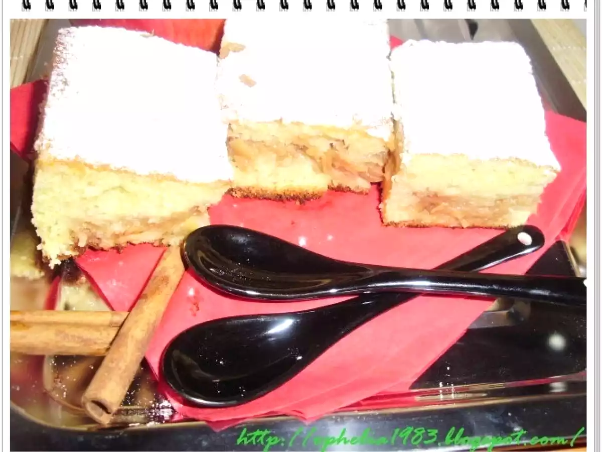 Placinta cu mere ( cu foaie turnata) - poza 2