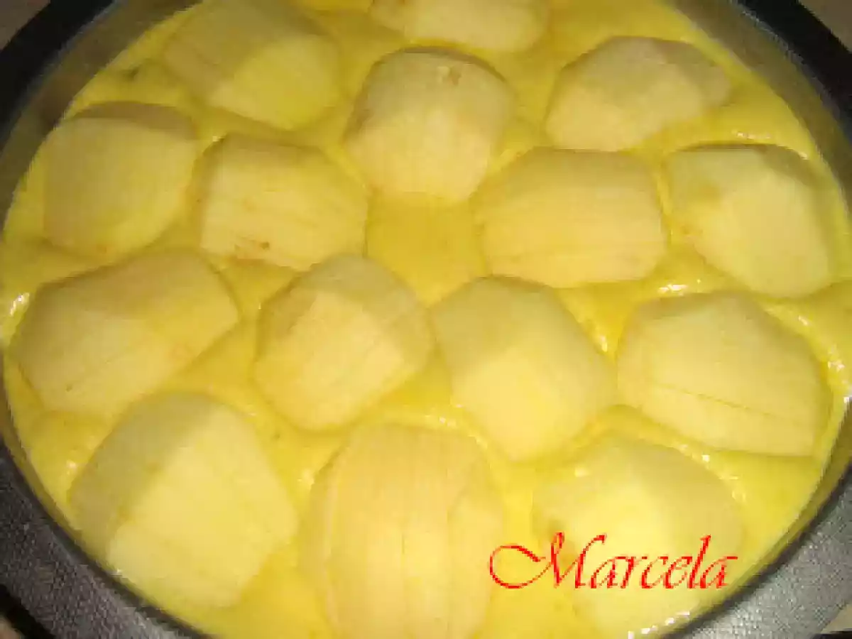 Placinta cu mere si caise - poza 5