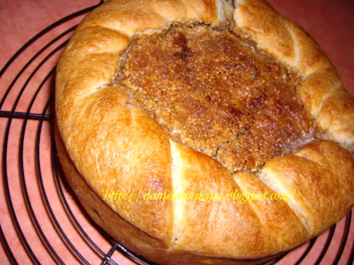 Placinta cu mere si miere/Torta di mele al miele - poza 2