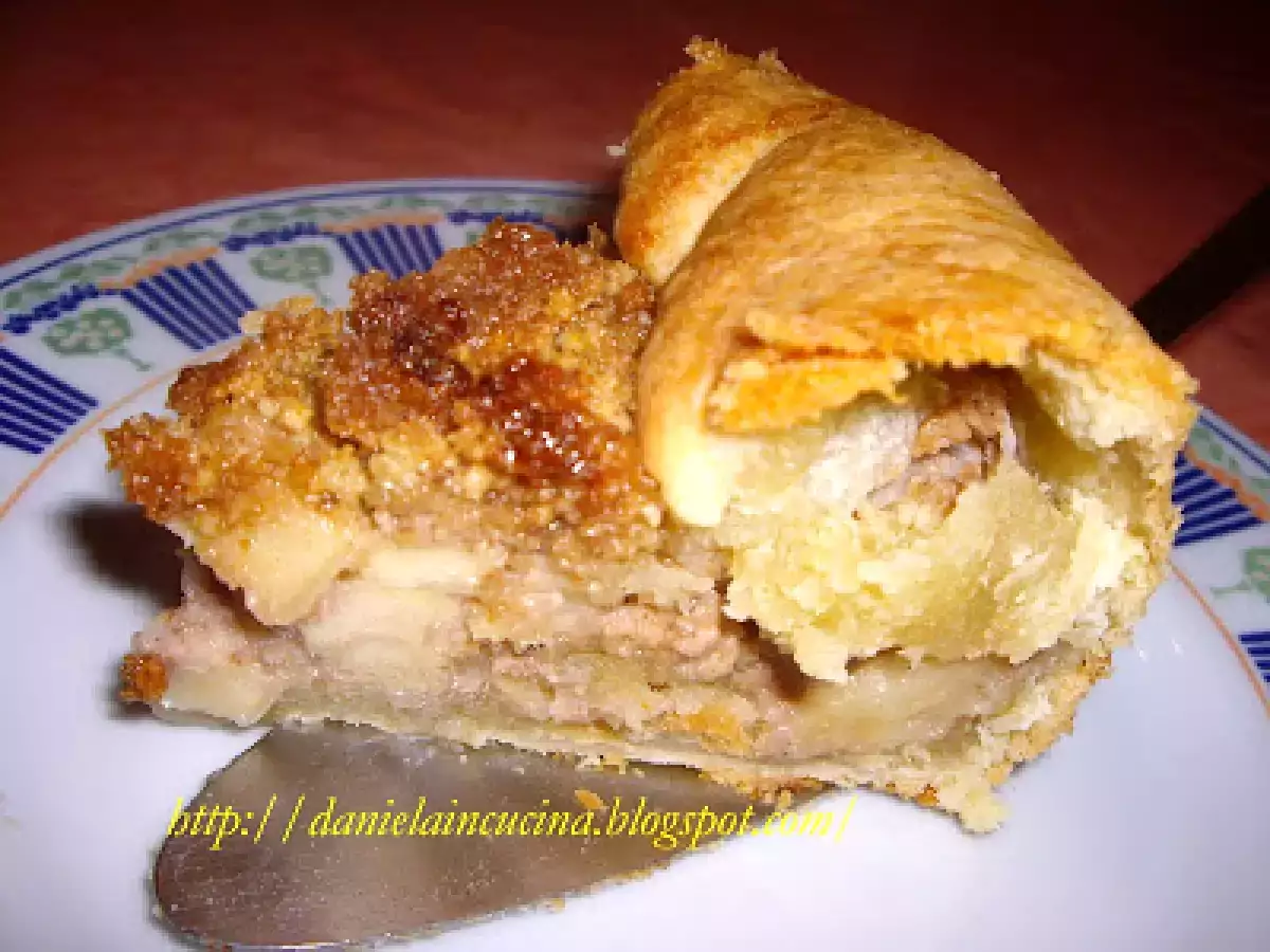 Placinta cu mere si miere/Torta di mele al miele - poza 11