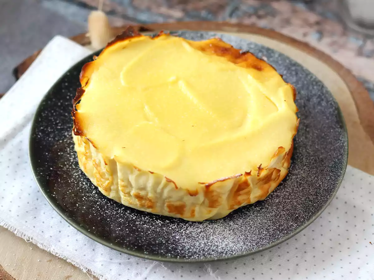 Plăcintă cu ricotta - cu doar 4 ingrediente - poza 3