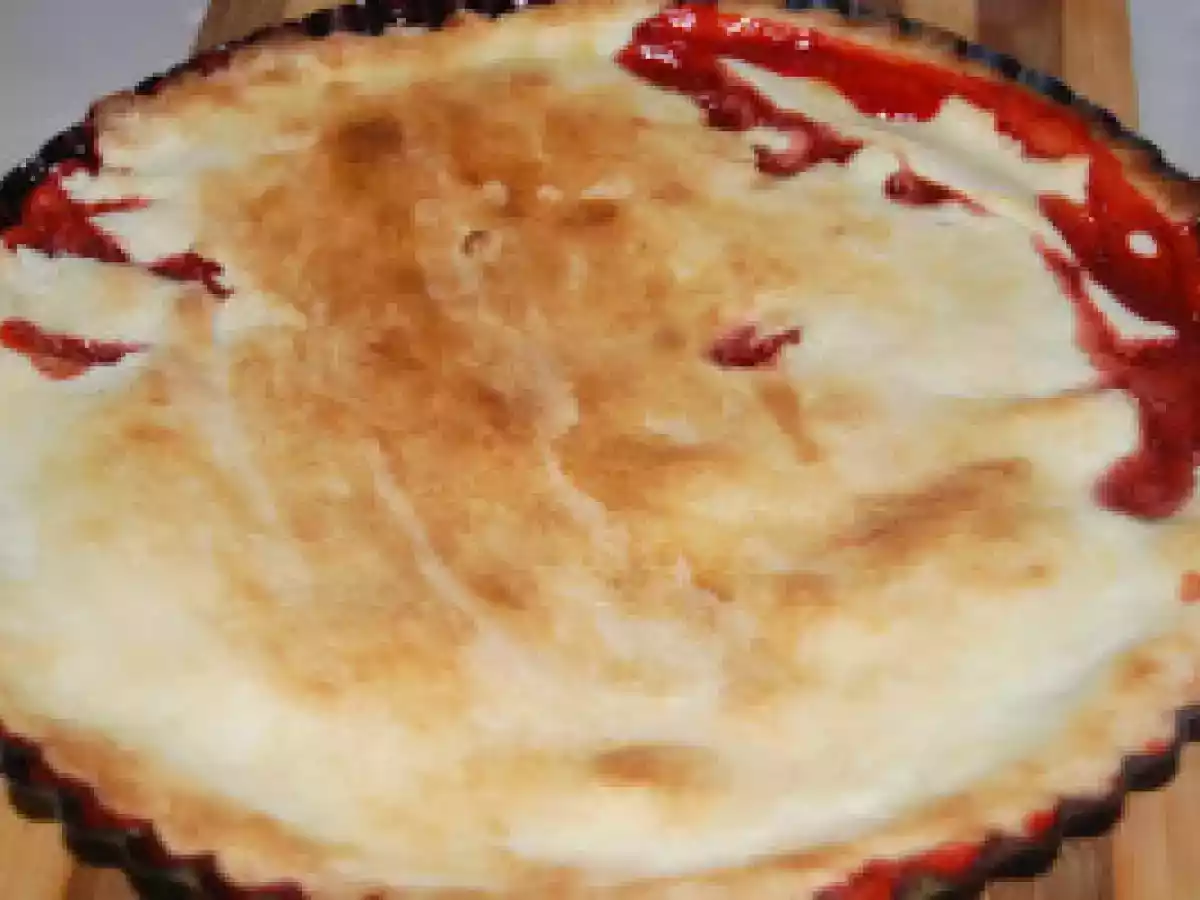 Placinta cu rubarba si capsuni - poza 8