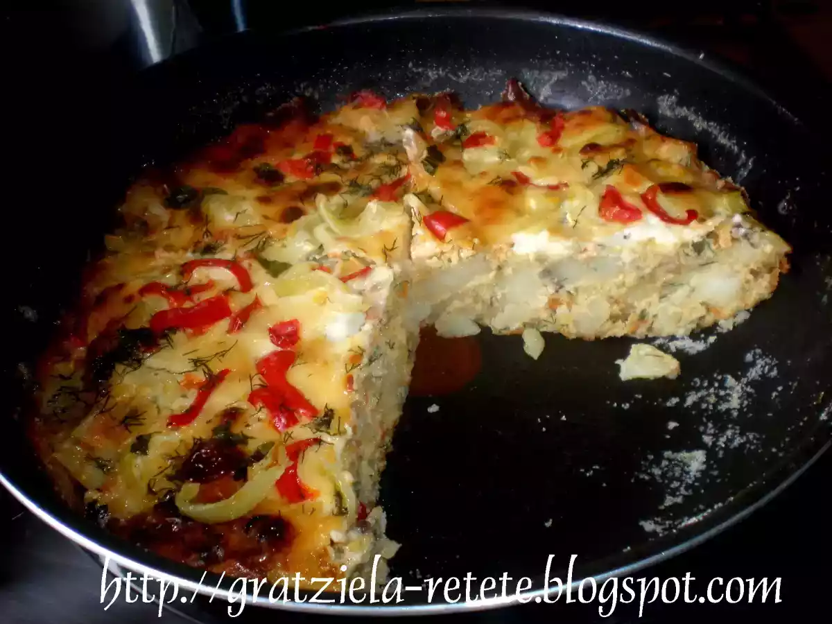 placinta de cartofi fara aluat - poza 3