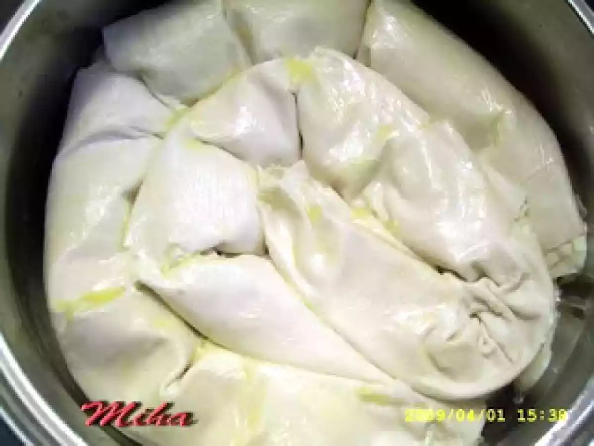 Placinta de foi cu branza dulce - poza 4