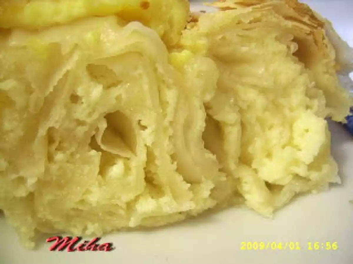 Placinta de foi cu branza dulce - poza 8