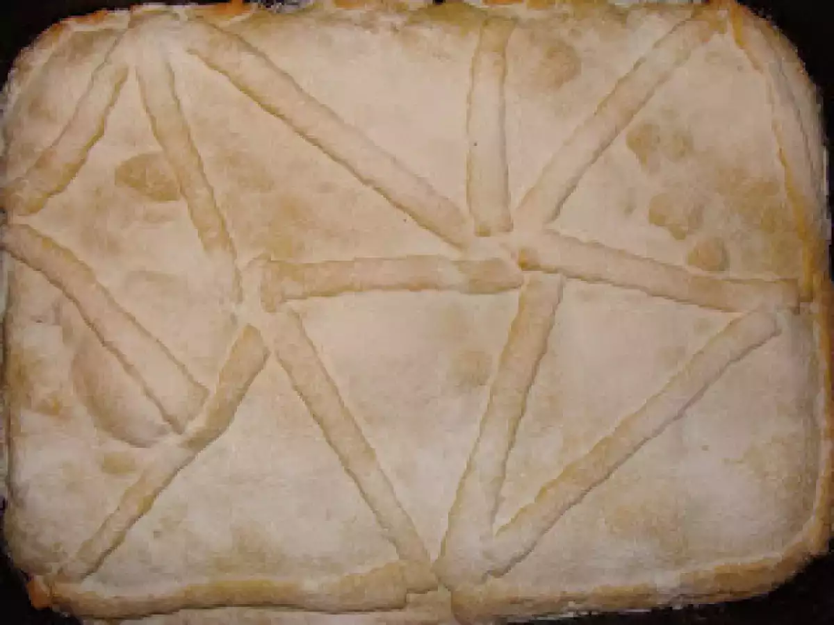 Placinta de mere cu aluat fraged - poza 7